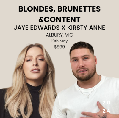 Jaye Edwards X Kirsty Anne | BLONDES, BRUNETTES & CONTENT